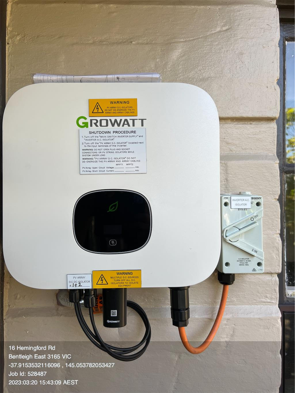 Tesla Battery Installation